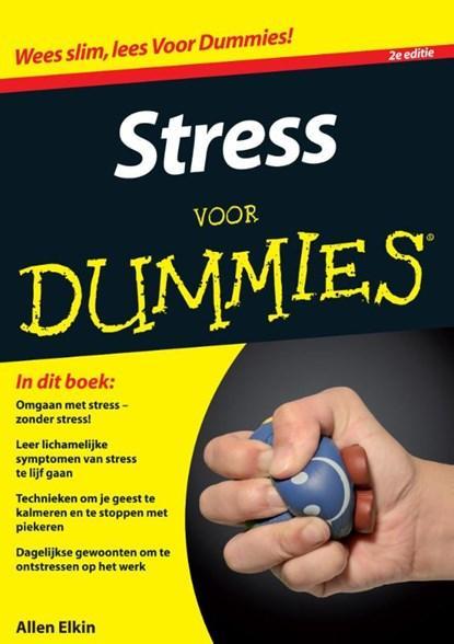Stress voor Dummies, | Allen Elkin | 9789043030564, Boeken, Wetenschap, Zo goed als nieuw