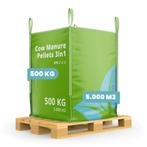 Koemestkorrels 3in1 (bigbag 500 kg - Voor 5000 m2), Tuin en Terras, Aarde en Mest, Verzenden, Koemestkorrels