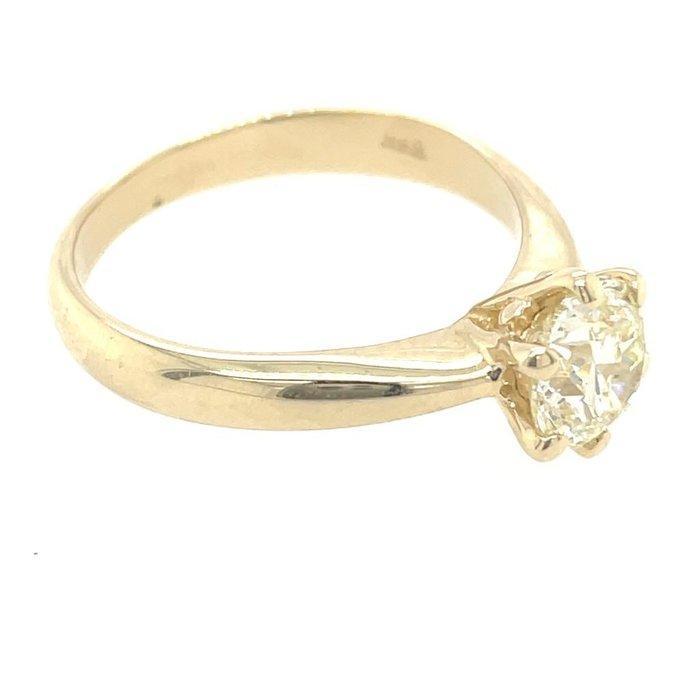 Verlovingsring - 14 karaat Geel goud - 1.05ct. tw. Geel, Sieraden, Tassen en Uiterlijk, Antieke sieraden
