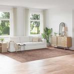 vidaXL Vloerkleed shaggy met latex onderkant 240x340 cm, Huis en Inrichting, Verzenden, Nieuw, Bruin