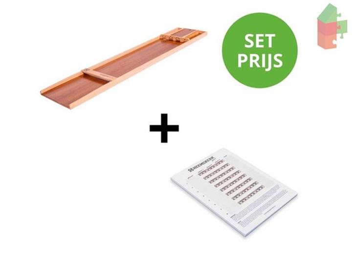 Sjoelbak Heemskerk Hs-30 Met Score Formulieren (Sjoelbakken), Kinderen en Baby's, Speelgoed | Overig, Nieuw, Ophalen of Verzenden