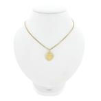 Gouden hanger van een hart met een jongens kinderkopje, Ophalen of Verzenden, Gebruikt, Goud, Overige merken