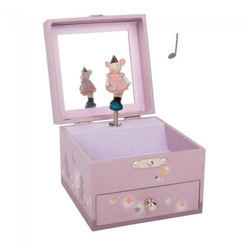 Moulin Roty Muziekdoosje met Dansende Muis, Sport en Fitness, Ballet, Verzenden