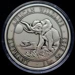 Somalische Olifant 1 kg 2016 Antique Finish, Zilver, Losse munt, Overige landen, Verzenden