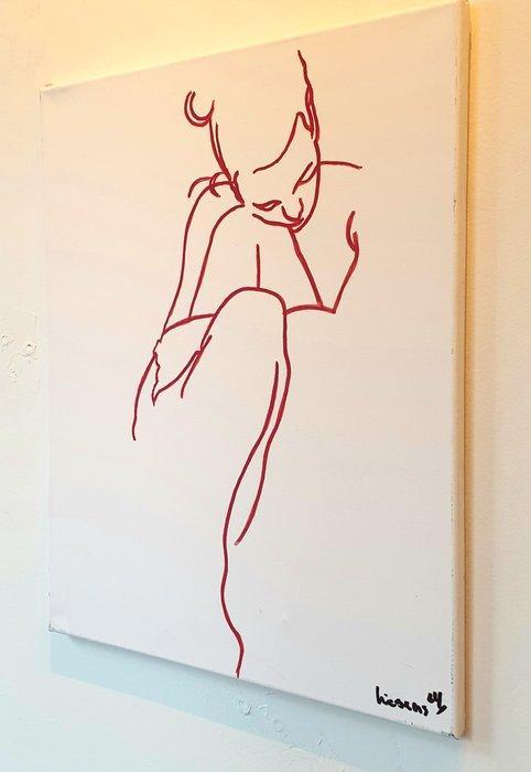 Liesens - My girl, Antiek en Kunst, Kunst | Schilderijen | Modern