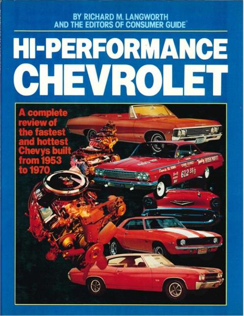 HI-PERFORMANCE CHEVROLET, A COMPLETE REVIEUW OF THE FASTEST, Boeken, Auto's | Boeken, Chevrolet