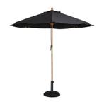 Bolero ronde parasol zwart 2,5 meter, Zakelijke goederen, Horeca | Meubilair en Inrichting, Verzenden, Nieuw in verpakking