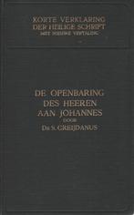 Openbaring 9789024233045 S. Greijdanus, Boeken, Godsdienst en Theologie, Gelezen, Verzenden, S. Greijdanus