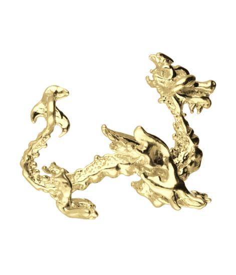 Gouden Chinese draak ketting hanger, Sieraden, Tassen en Uiterlijk, Kettinghangers, Verzenden