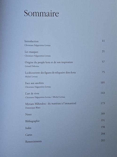 Christiane Falgayrettes-Leveau - Gabon : Présence des, Antiek en Kunst, Kunst | Niet-Westerse kunst