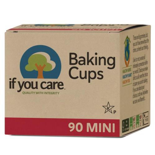 Cupcake Cups Kraft Mini Ongebleekt 35x19mm 90st., Hobby en Vrije tijd, Taarten en Cupcakes maken, Nieuw, Verzenden