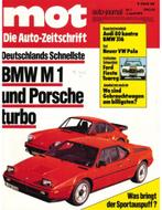 1979 MOT AUTO JOURNAL MAGAZINE 07 DUITS, Nieuw, Author