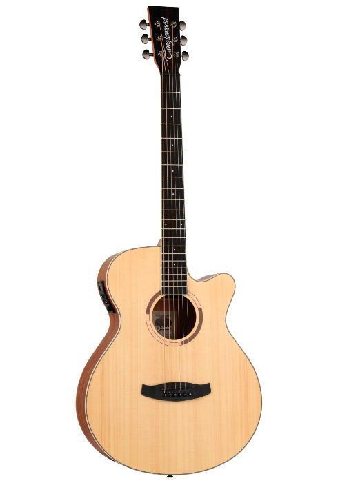 Strada S4 CE LTD Super Folk Top, Mahogany Back and Sides, Muziek en Instrumenten, Snaarinstrumenten | Gitaren | Akoestisch, Zo goed als nieuw