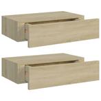 Wandschappen Eiken - Retourdeal - 2 stuks - 51% Korting!, Ophalen of Verzenden, Nieuw