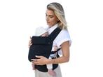 Deryan Amora Draagzak - Baby Draagzak - Ergonomisch - Zwart, Verzenden, Zo goed als nieuw