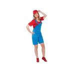 Loodgieter outfit rood voor dames - Super Mario kleding, Nieuw, Ophalen of Verzenden