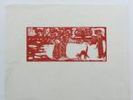 Wassily Kandinsky (1866-1944) - Die Katze (Red)