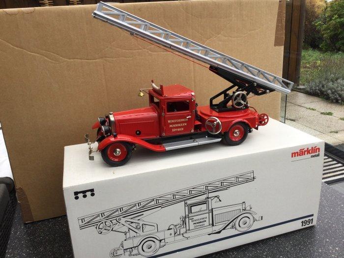 Märklin - Blikken speelgoed - - Märklin 1991 Fire Brigade, Antiek en Kunst, Antiek | Speelgoed