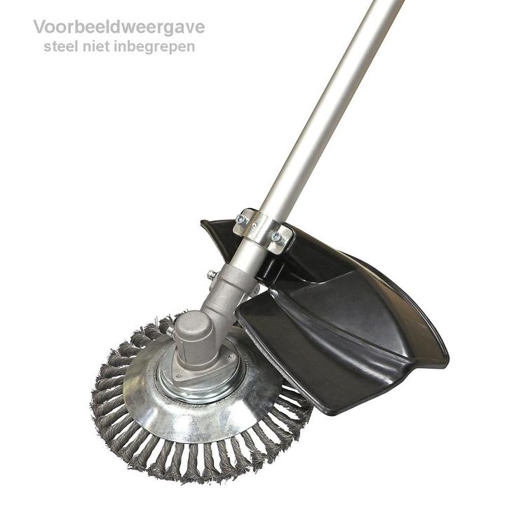 Universele Kibani Onkruidborstel Met Beschermkap - 20 CM, Tuin en Terras, Onkruidbranders, Nieuw