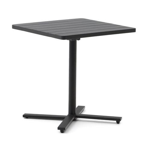 *WOONWINKEL* Kave Home Torreta Inklapbare Terrastafel Alumin, Tuin en Terras, Tuinsets en Loungesets, Nieuw, Verzenden
