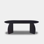 Tafel Plat Ovaal Eikenhout  Set Driehoek  240x100, Huis en Inrichting, Nieuw