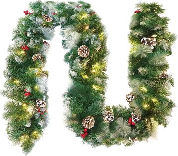 Guirlande- kerstslinger - kerstverlichting - met beschikbaar voor biedingen
