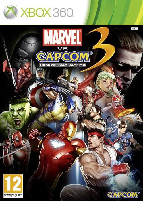 Marvel vs Capcom 3 Fate of Two Worlds (Xbox 360), Spelcomputers en Games, Games | Xbox 360, Gebruikt, Vanaf 7 jaar, Verzenden
