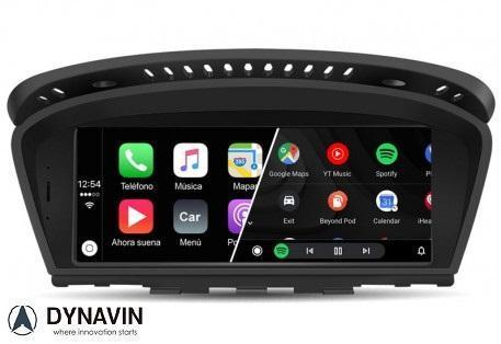 Navigatie BMW E60 android 14 carkit carplay android auto usb, Auto diversen, Autoradio's, Nieuw, Ophalen of Verzenden