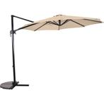 Libra zweefparasol ecru 3 m, Huis en Inrichting, Ophalen of Verzenden, Nieuw