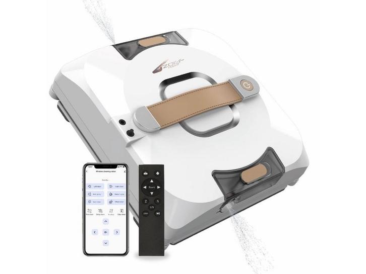 Zoef Robot Bobbie 4.0 - Robot Ramenwasser - Waterspray - Wit, Huis en Inrichting, Woonaccessoires | Overige, Zo goed als nieuw