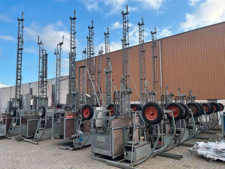 De Jong bouwlift type A32 230 volt gebruikt, Doe-het-zelf en Verbouw, Bouwliften, Gebruikt, Bouwlift, Ophalen of Verzenden