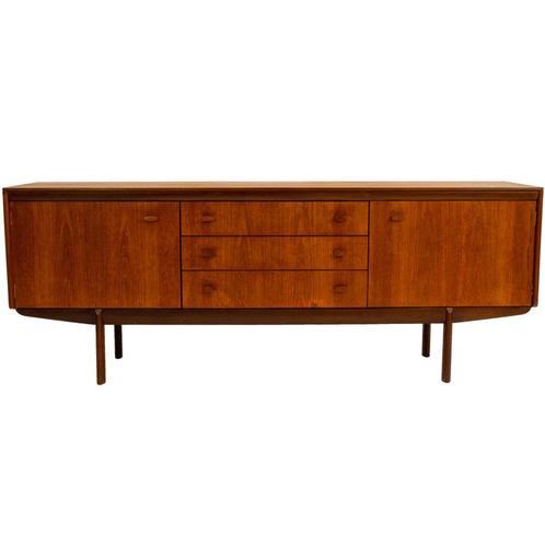 Dressoir | White And Newton | Vintage | Teak |  3830, Huis en Inrichting, Kasten | Dressoirs, 150 tot 200 cm, 25 tot 50 cm, Zo goed als nieuw
