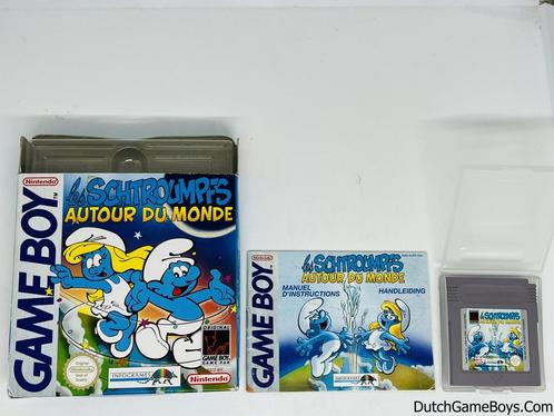 Gameboy Classic - Les Schtroumpfs - Autour Du Monde - FAH, Spelcomputers en Games, Games | Nintendo Game Boy, Gebruikt, Verzenden