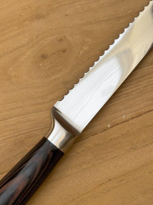 Japan - Keukenmes - 1 piece - Santoku knife - Carbon Steel -, Antiek en Kunst, Antiek | Keukenbenodigdheden