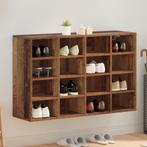 vidaXL Schoenenkast met plank Oud hout 103x30x51 cm Bewerkt, Huis en Inrichting, Verzenden, Nieuw