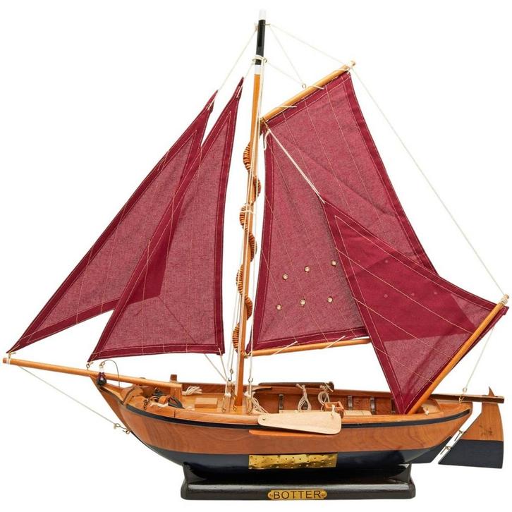 Botter Model 54cm, Hobby en Vrije tijd, Modelbouw | Boten en Schepen, Ophalen of Verzenden