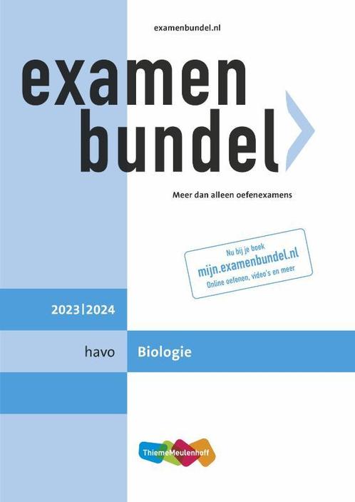 Examenbundel havo Biologie 20232024 9789006648195, Boeken, Studieboeken en Cursussen, Zo goed als nieuw, Verzenden