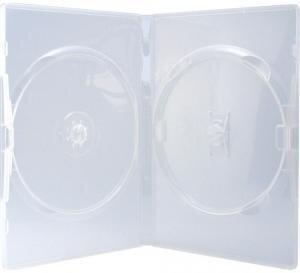Dvd Box 2 14 mm Transparant 5 Stuks, Computers en Software, Beschrijfbare discs, Nieuw, Verzenden