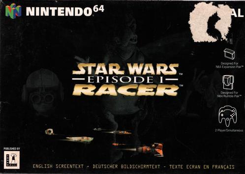 N64 Star Wars: Episode I Racer (In doos), Spelcomputers en Games, Games | Nintendo 64, Zo goed als nieuw, Verzenden