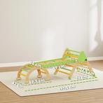 TRUUSK Montessori Klimrek 8-in-1 - Houten Klimdriehoek - Kli, Tuin en Terras, Verzenden, Nieuw