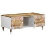 vidaXL Salontafel 100x54x40 cm massief mangohout, Huis en Inrichting, Tafels | Salontafels, Verzenden, Nieuw, Overige houtsoorten