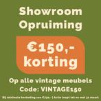Showroom Opruiming – €150 korting op vintage meubels!, Nieuw