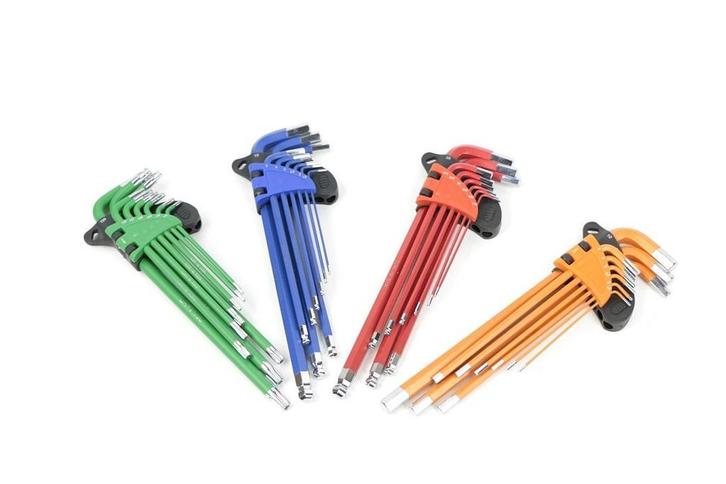 TM 36 Delige Professionele Inbussleutelset MM, INCH, TORX, Auto diversen, Autogereedschap, Nieuw, Verzenden