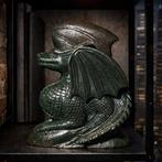 Met de hand gesneden groene roodachtige aventurijn