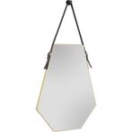 Spiegel - Trion Imena - Decoratief Spiegelglas - Goud -, Huis en Inrichting, Woonaccessoires | Spiegels, Ophalen of Verzenden