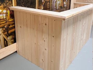 Steigerhouten Hoek Bar beschikbaar voor biedingen