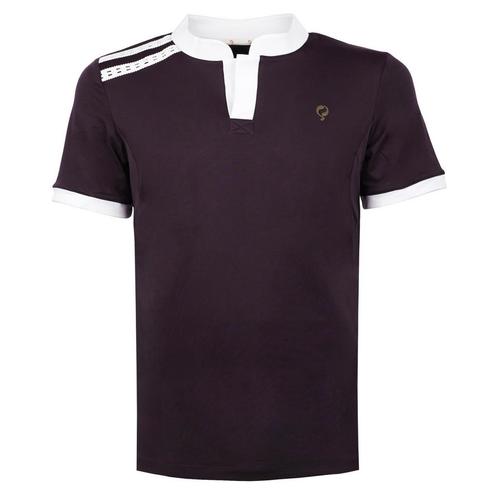 -47% Q1905  Q1905 Q tee moskou vintage violet  maat S, Kleding | Heren, Sportkleding, Paars, Nieuw, Verzenden