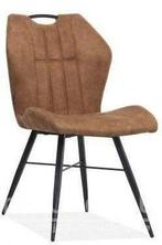 Eetkamerstoel Scala - eetkamerstoelen - Cognac, Nieuw, Bruin, Overige materialen