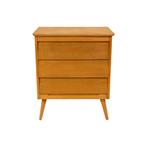 Ladekast | Vintage | Eiken |  4098, Huis en Inrichting, Minder dan 50 cm, Eikenhout, Mid-Century, Ophalen of Verzenden