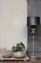 Velvet cilinder lampenkap Black chic 20cm, Huis en Inrichting, Lampen | Lampenkappen, Ophalen of Verzenden, Nieuw